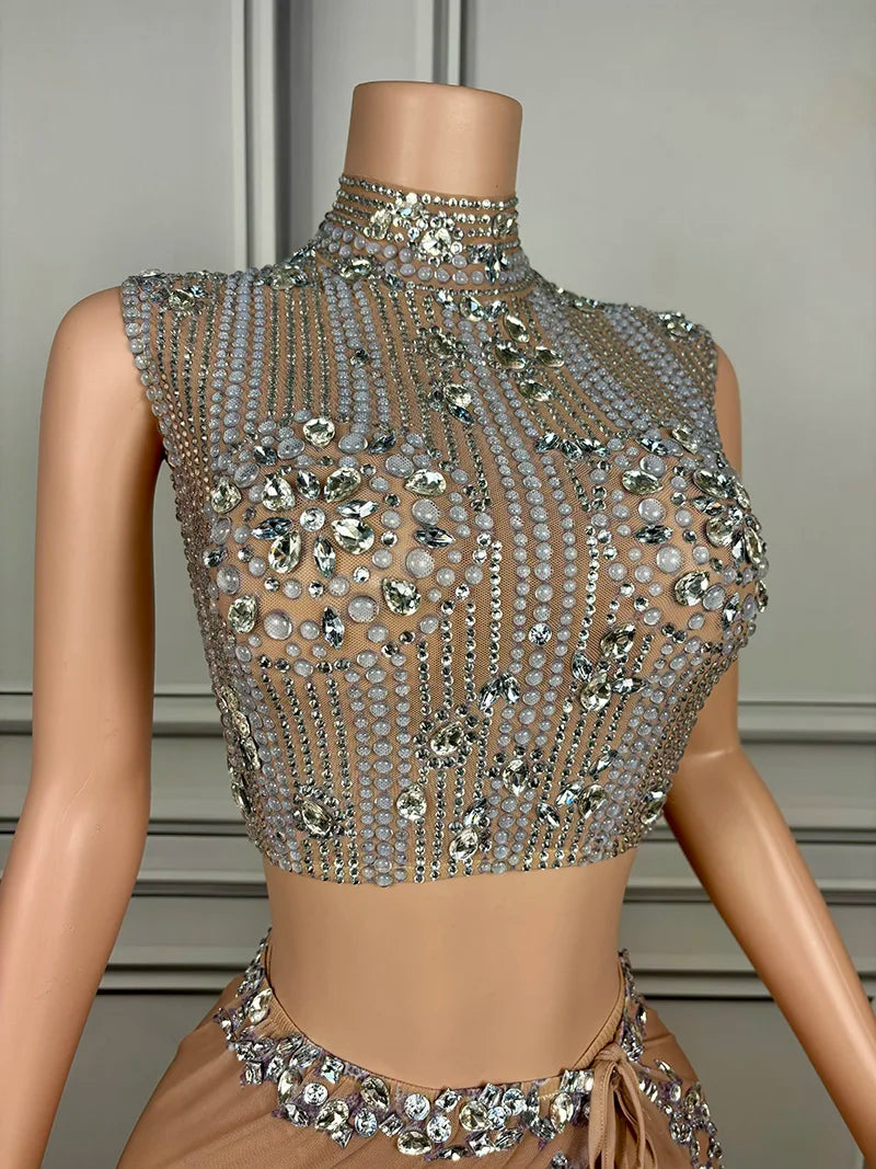 High Slit Cocktail Dress