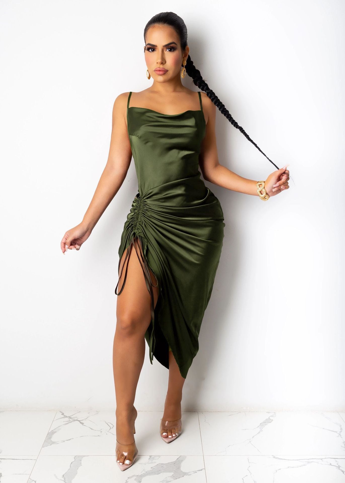 Satin Night Dress