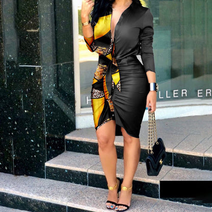 Silk Bodycon Dress