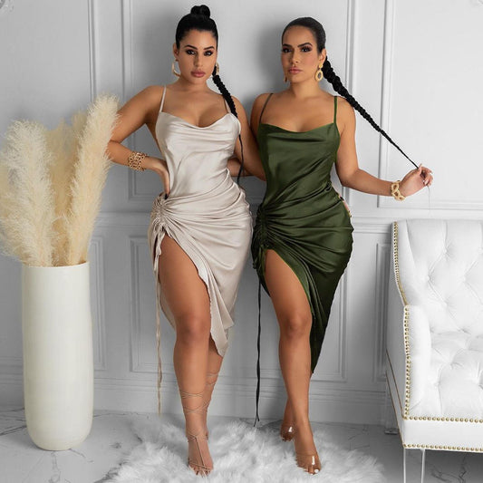 Satin Night Dress