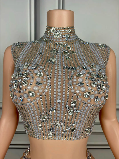 High Slit Cocktail Dress