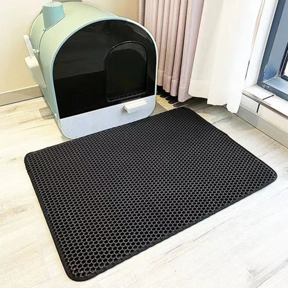 Non Slip Washable Cat Litter Mat