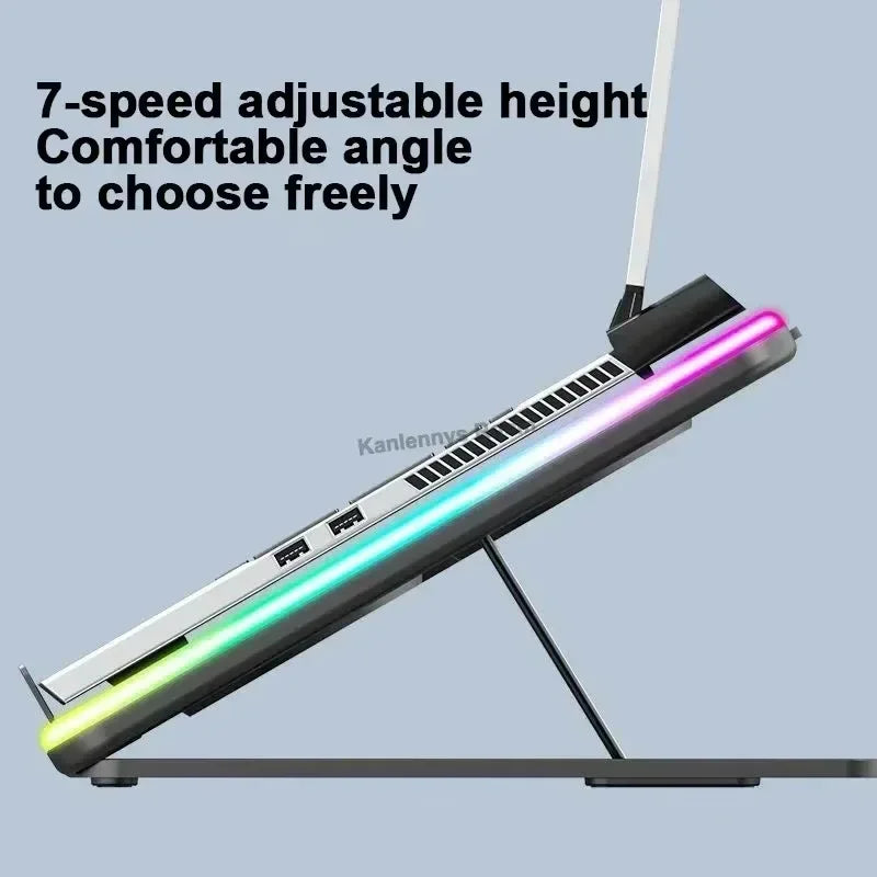 Dual USB LED Screen Laptop Notebook Cooler