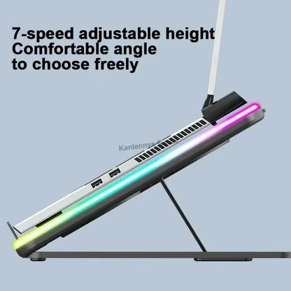 Dual USB LED Screen Laptop Notebook Cooler