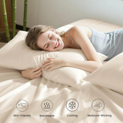 Bamboo Rayon Cooling Sheet Set