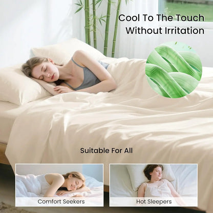 Bamboo Rayon Cooling Sheet Set