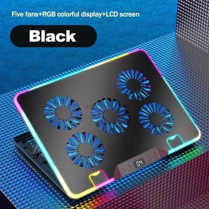 Dual USB LED Screen Laptop Notebook Cooler