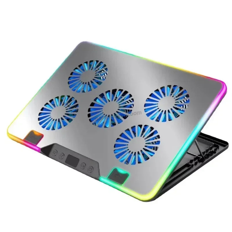 Dual USB LED Screen Laptop Notebook Cooler