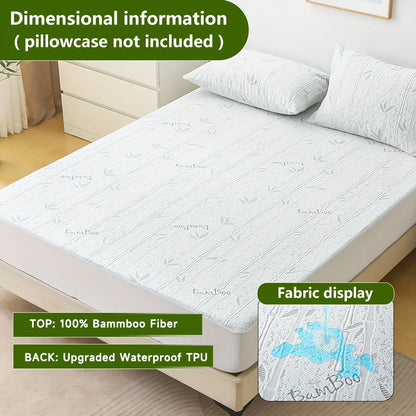 Bamboo Fiber Fitted Sheet