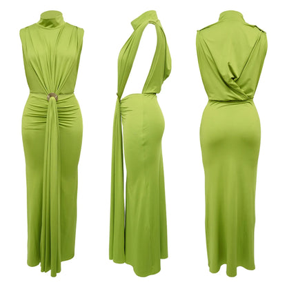 Women's Sleeveless Sexy Side Dress
