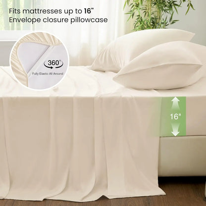 Bamboo Rayon Cooling Sheet Set