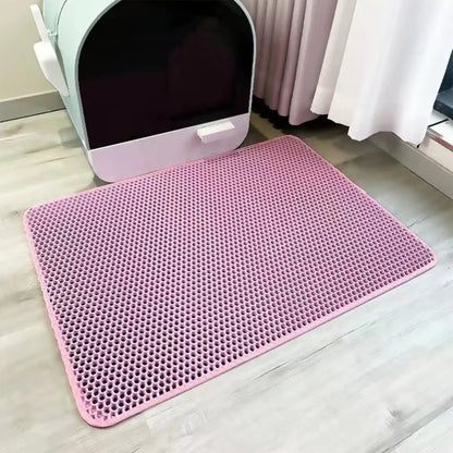 Non Slip Washable Cat Litter Mat