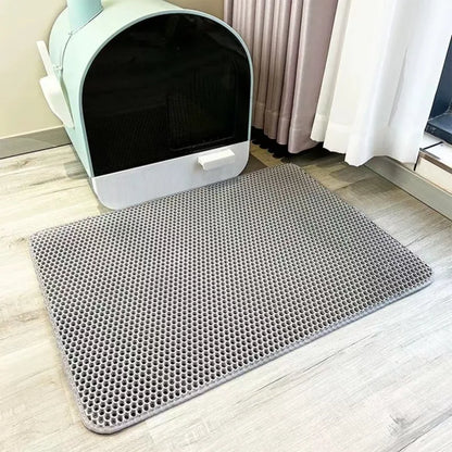 Non Slip Washable Cat Litter Mat