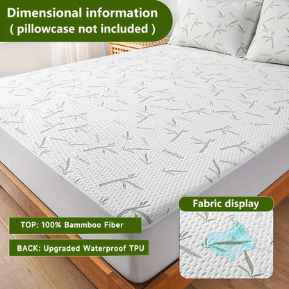 Bamboo Fiber Fitted Sheet